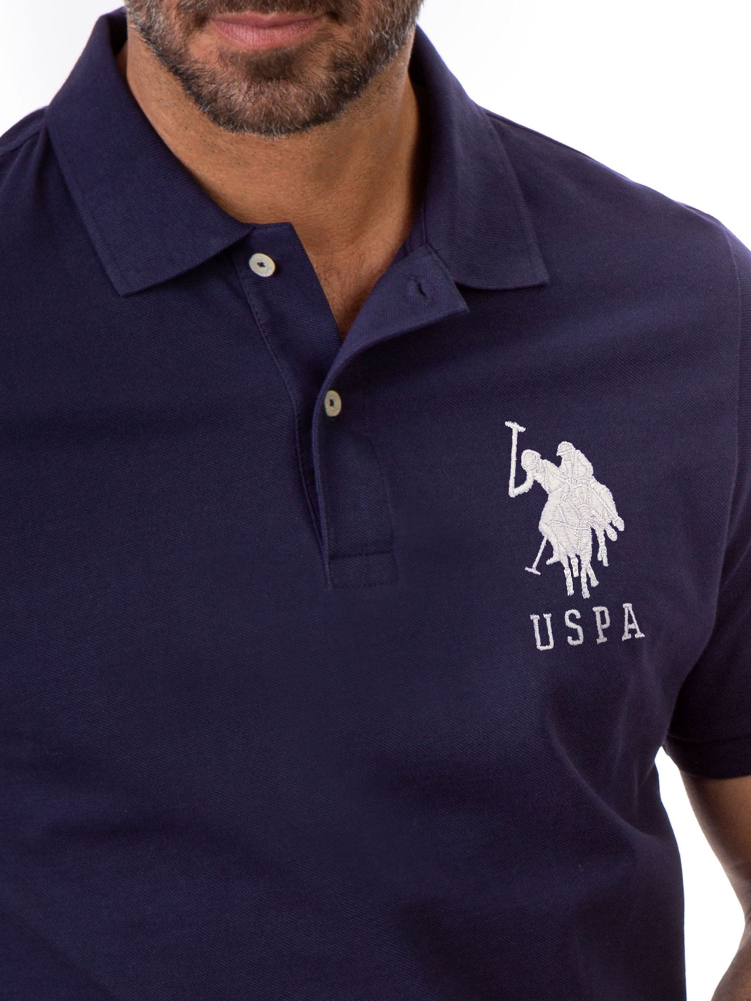 Classic Fit Embroidered Logo Polo by US Polo Assn. - UK