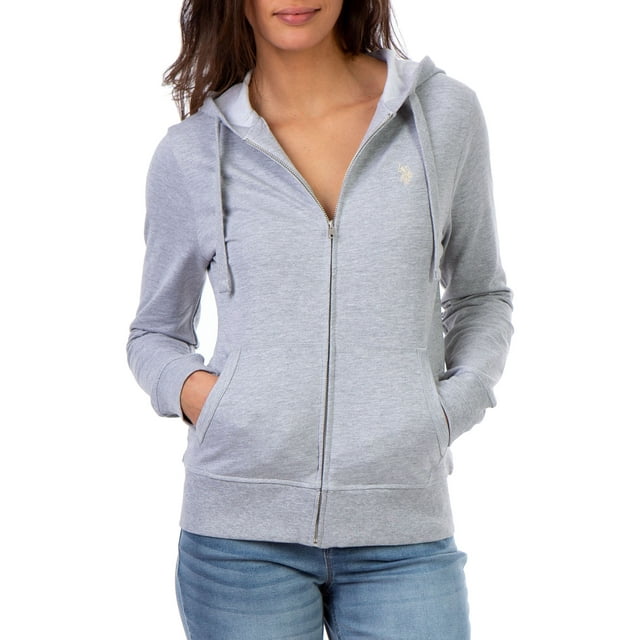 US Polo Assn. Long Sleeve Hooded Relaxed Fit Hoodie (Women's) 1 Pack