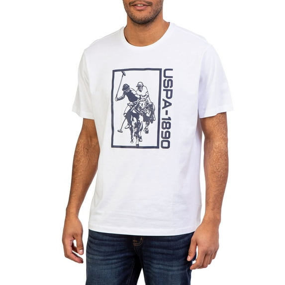US Polo Assn Men's Short Sleeve Crew Neck Graphic T-Shirt
