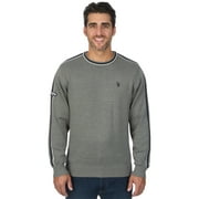 U.S. POLO ASSN. Men's Striped Sleeve Crew Neck Sweater