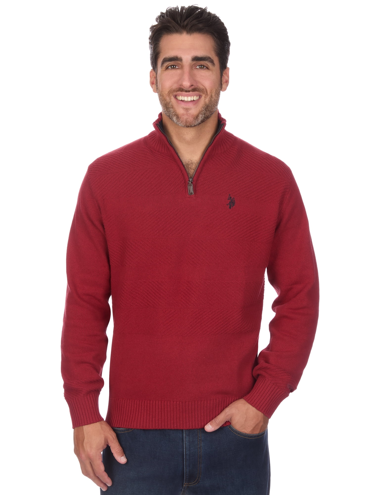 U.S. POLO ASSN. Green Wool Men's Sweater main image 1