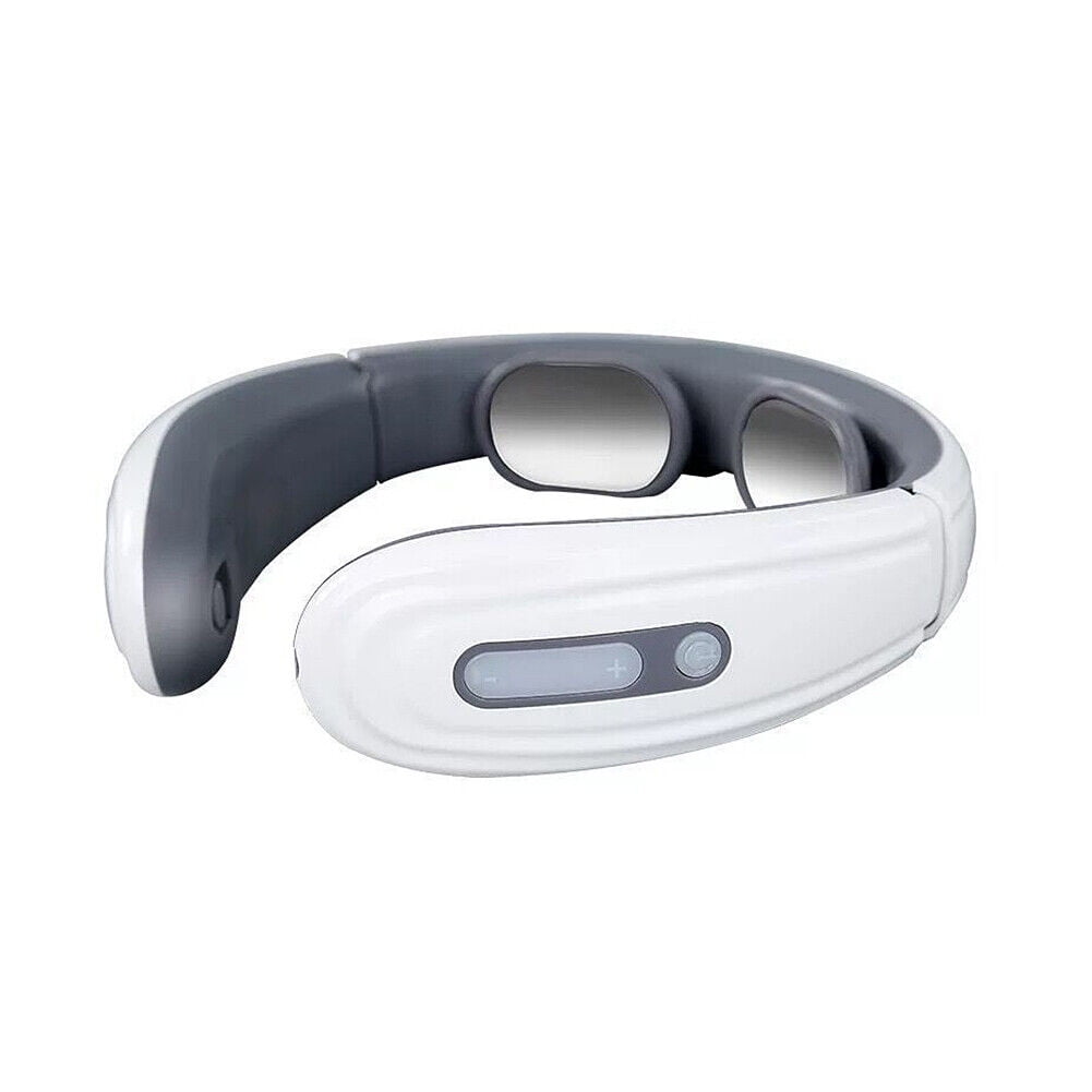 does a vibrating massager help sciatica US Portable Neck Massager Heat Vibration Pulse Pain Togo