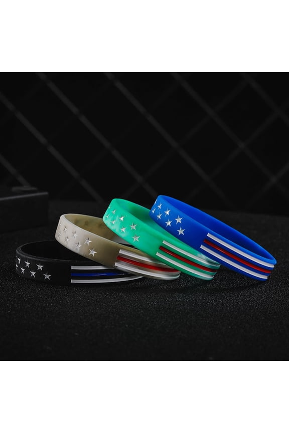 US Presidential Election Silicone Bracelet Fashion Sports Rubber Wrist Strap