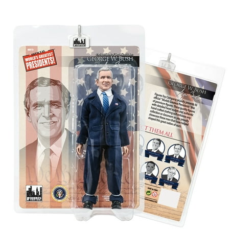 US Presidents 8 Inch Action Figures Series: George W. Bush [Blue Suit]