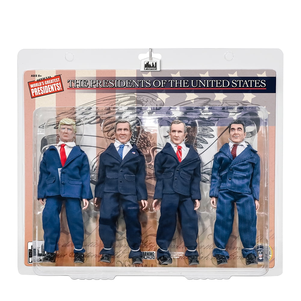 US Presidents 8 Inch Action Figures Series Historical Four Pack