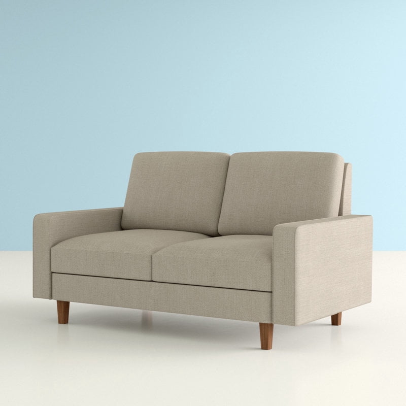 US Pride 57.9" Square Arm Loveseat