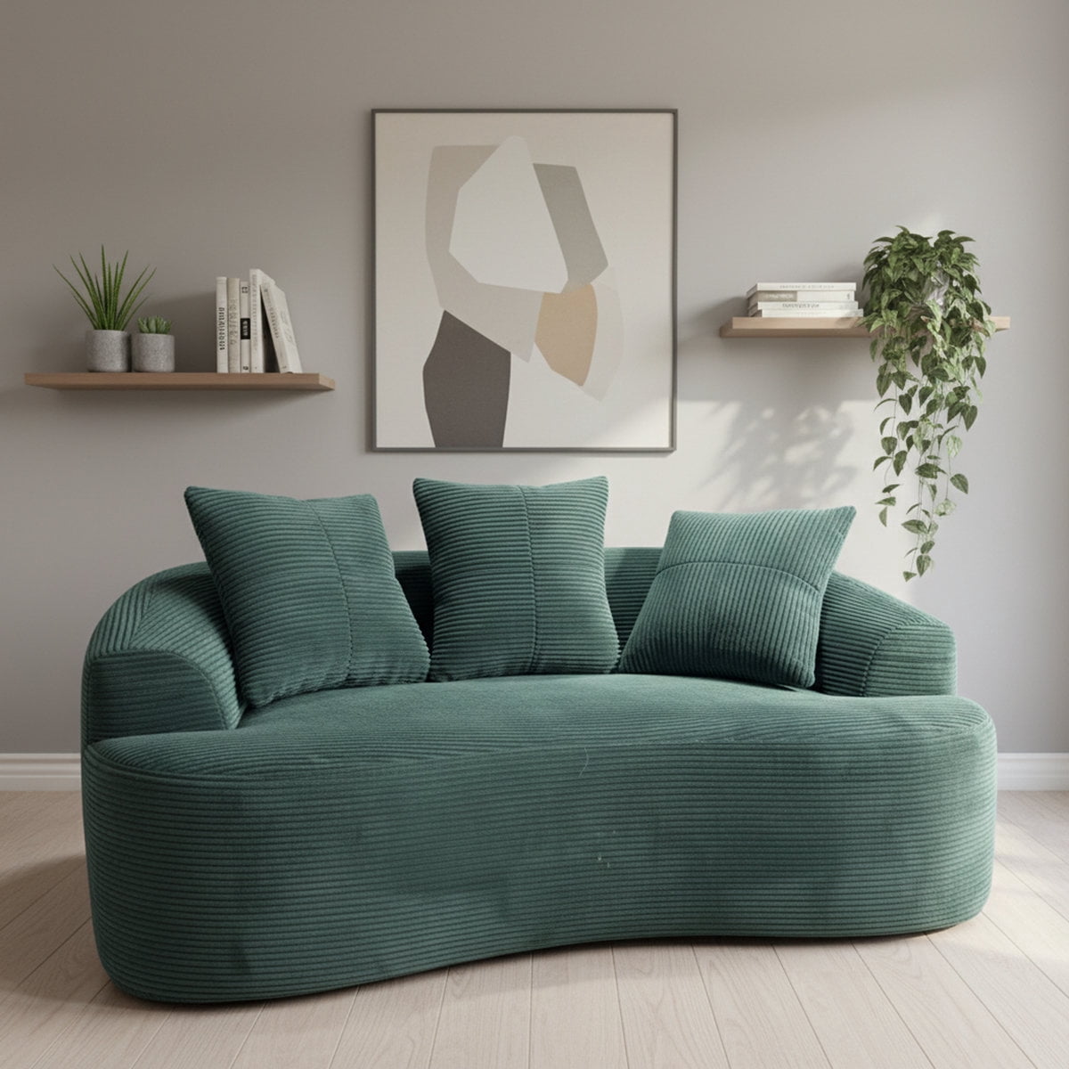 US Pride Boneless Compression 2 seater sofa