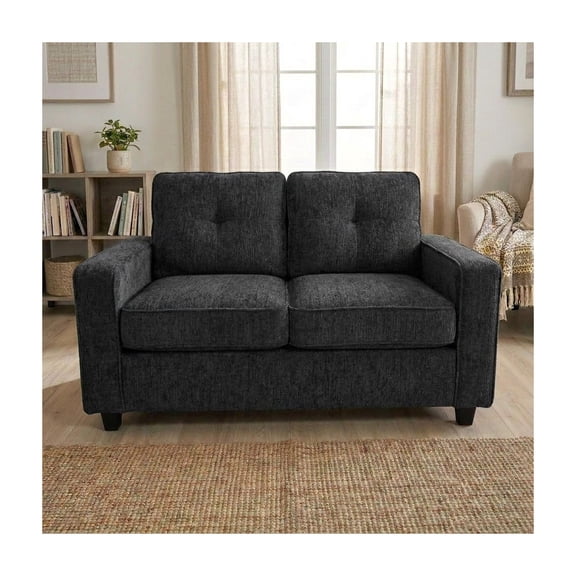 US Pride Chenille upholstery 54.3 inch wide loveseat
