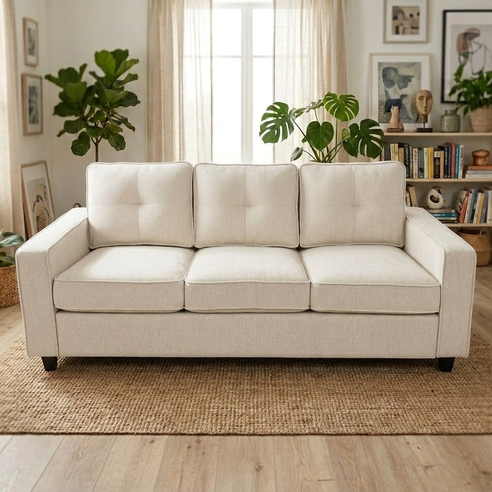 US Pride Chenille upholstery 77.2 inch wide Sofa
