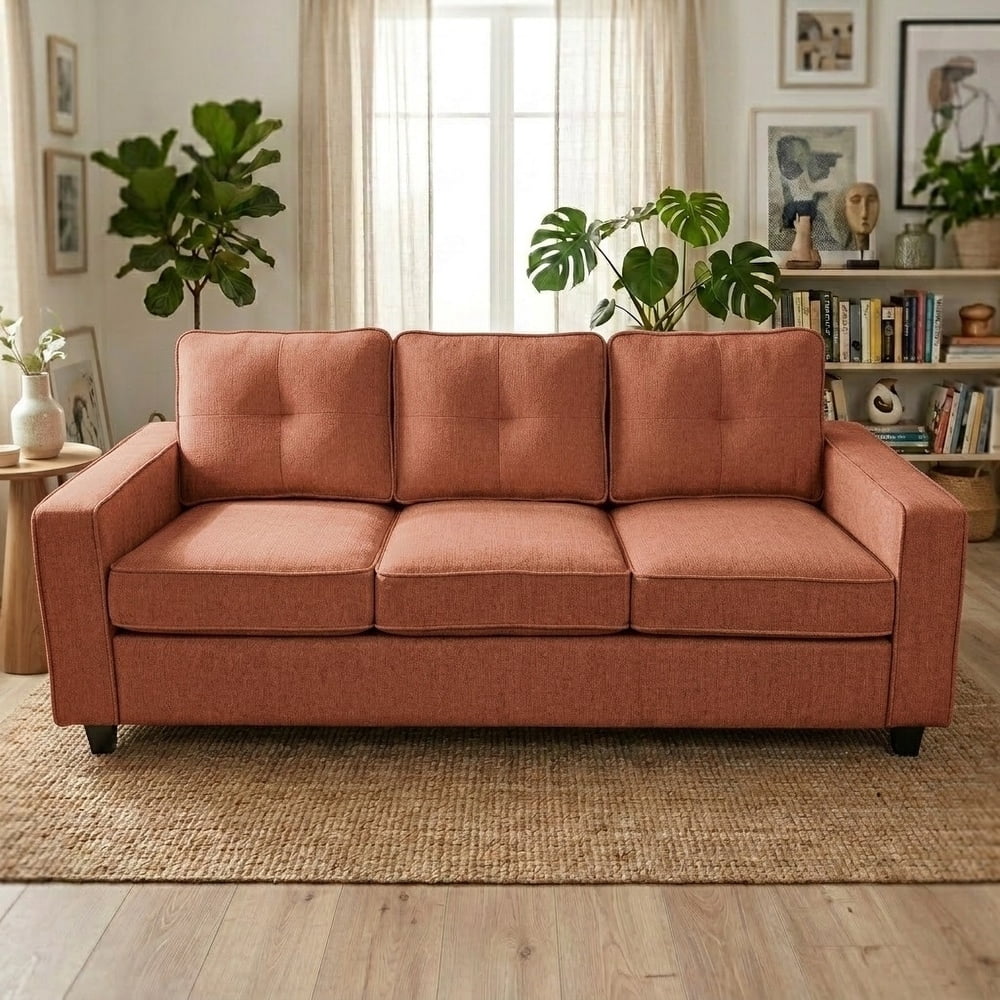 US Pride Chenille upholstery 77.2 inch wide Sofa