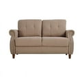 thumbnail image 1 of US Pride Furniture Briscoe Loveseat Camel, 1 of 5