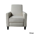 thumbnail image 1 of US Pride Furniture Contemporary Fabric Compact Recliner Chair Beige, 1 of 4