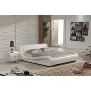 US Pride Furniture Dona 2-piece Ivory Modern Bed Set California King