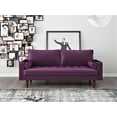 thumbnail image 1 of US Pride Furniture Mac Sofa, Eggplant, 1 of 2