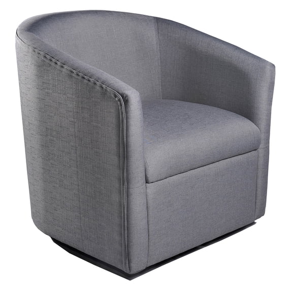 us pride furniture madge barrel back swivel accent chair