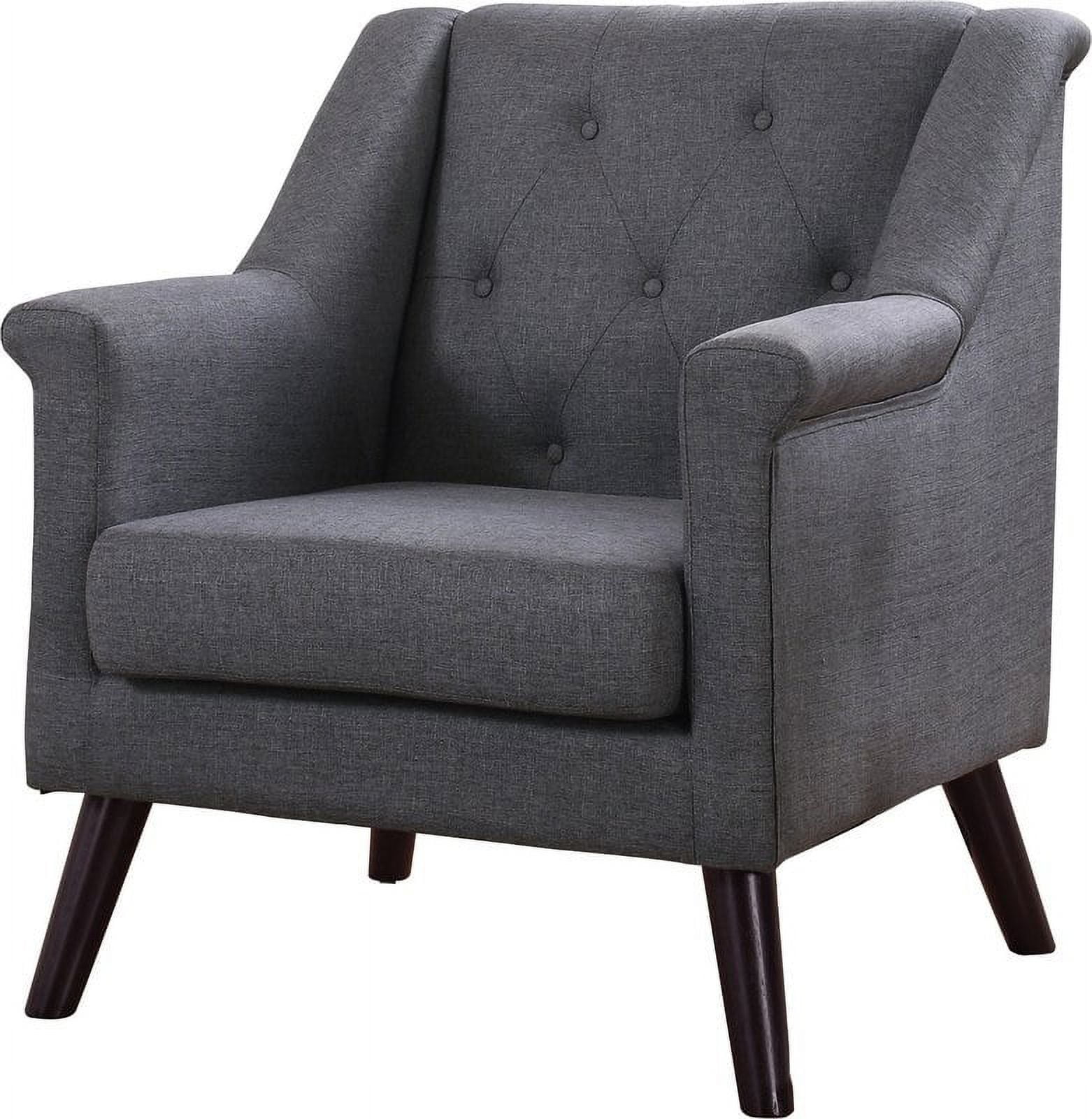 US Pride Furniture Rachel Tufted Arm Chair, C-124, C-125, C-126