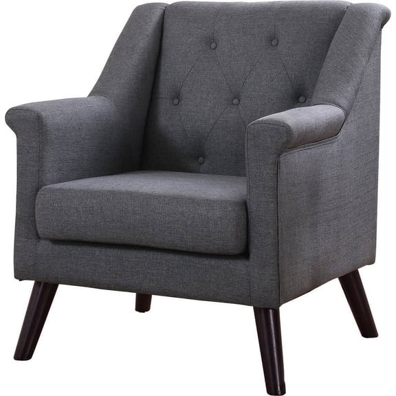 US Pride Furniture Rachel Tufted Arm Chair, C-124, C-125, C-126