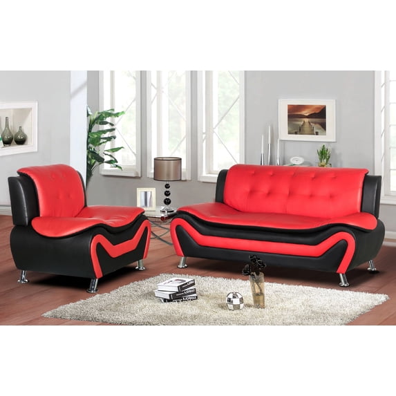 US Pride Furniture Sifford 2 Piece Living Room Set, Sofa, Chair