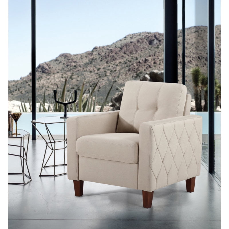 US Pride Furniture Tufted Accent Armchair