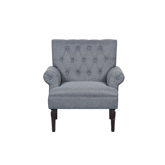 US Pride Furniture Tufted Mid Century Upholstered Arm Chair, S5248-S5278