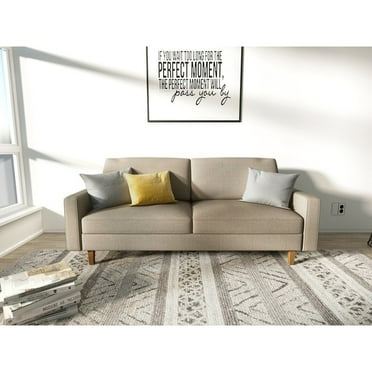 US Pride Furniture US Pride Goss Mid-century Modern Sofa Beige