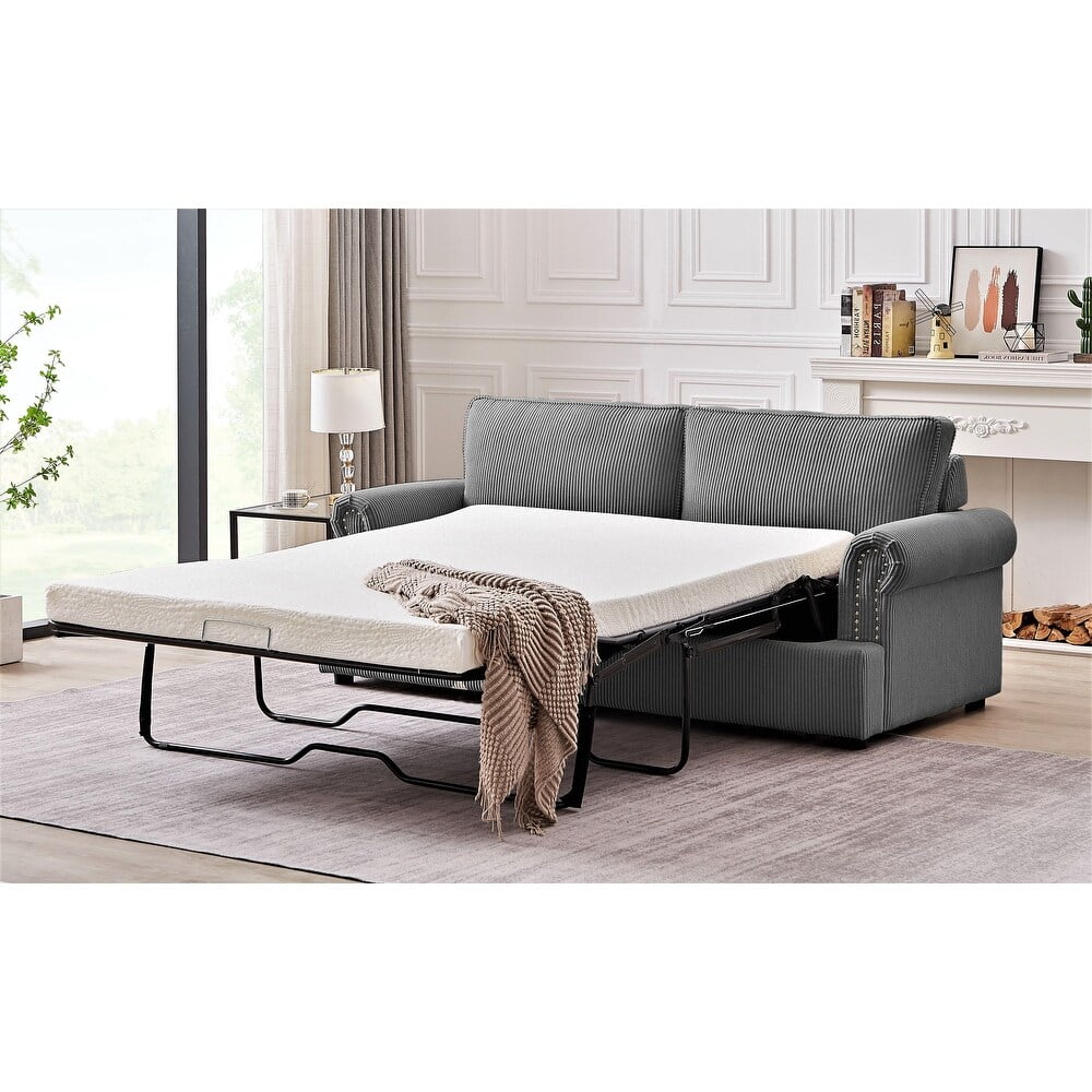 Pride Furniture Viviana Sofa Bed - Queen Sleeper Sofa Mattress