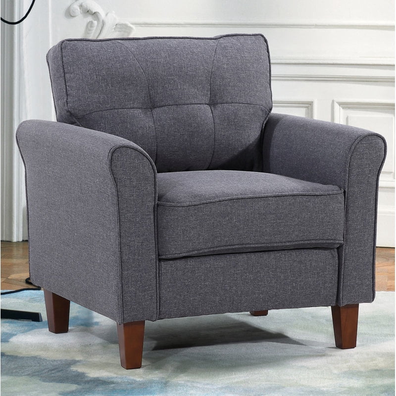 US Pride Linen upholstery high density foam armchair