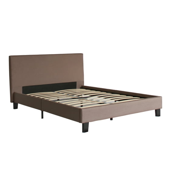 US Pride Platform Bed With Headboard