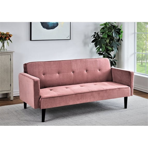 US Pride Tayler Velvet Sofabed