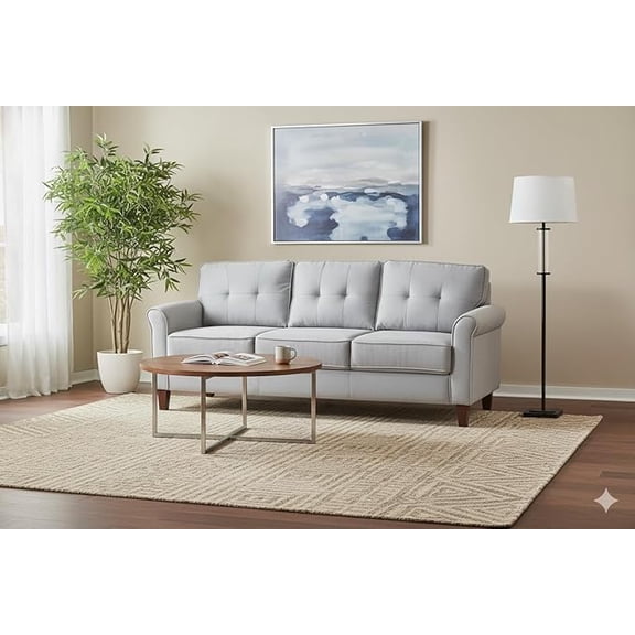 US Pride Three Seater Modern Mid Century Couch