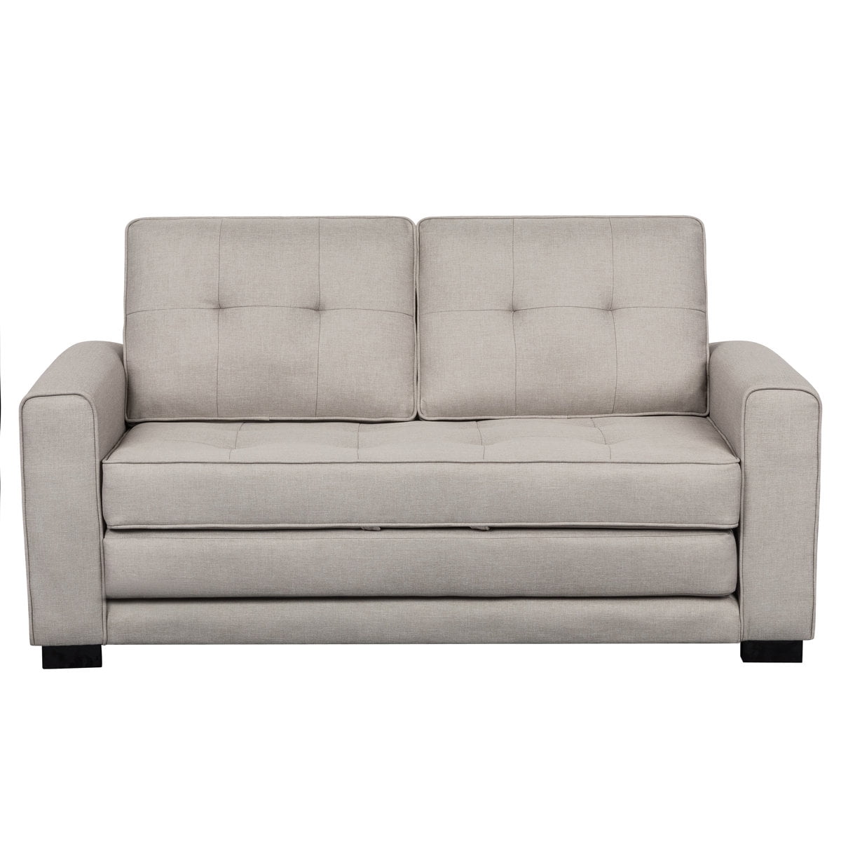 US Pride Upholstered 58'' wide pull out Sleeper Sofa