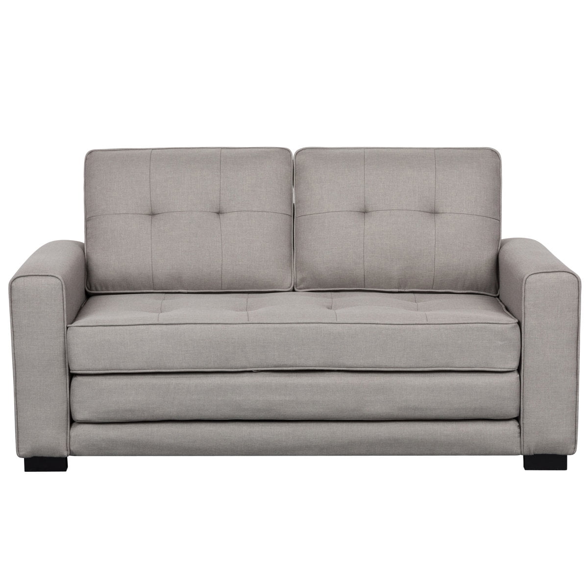 US Pride Upholstered 58'' wide pull out Sleeper Sofa