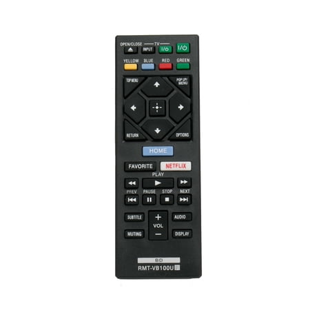US RMT-VB100U Remote Control for Sony BDP-S5500 BDP-S6500 Blu-ray DVD Player