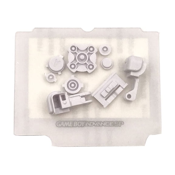 US Replacement Full Set Buttons for Gameboy Advance SP GBA SP Dpad Keys
