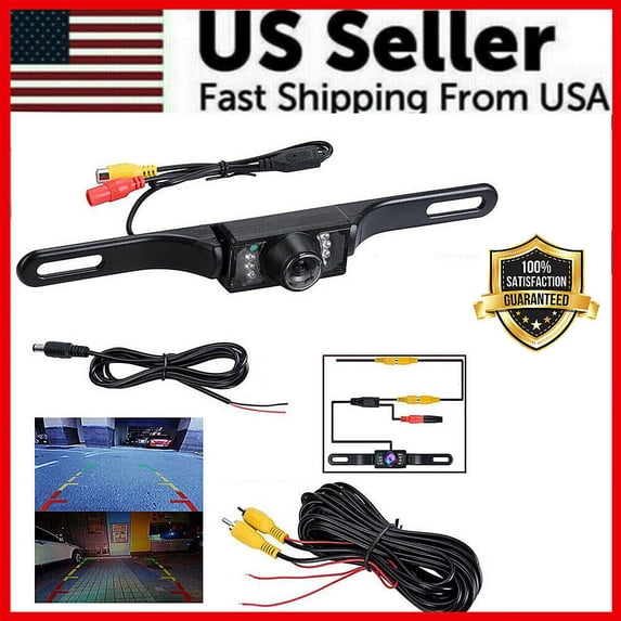 US Reverse Camera WaterProof Night Vision High Quality RearView Camera Wide 170