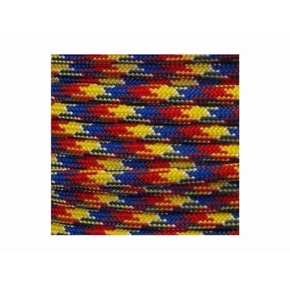 US Ropes Type III Commercial 550 Paracord 100' Hank Made in USA Survival Cord Parachute Outdoor (GWOT)