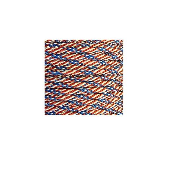 US Ropes Type III Commercial 550 Paracord 100' Hank Made in USA Survival Cord Parachute Outdoor (Stars N Stripes)