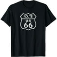 thumbnail image 1 of US Route 66 Historical Sign - Distressed Road Trip Design, 1 of 4