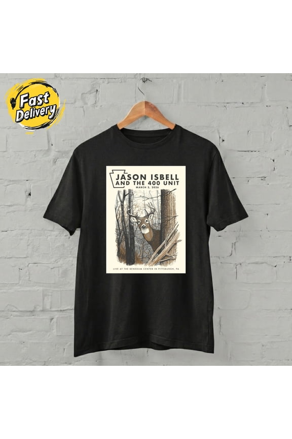US SELLER - Jason Isbell 400 Unit 2026 Poster Unisex T-Shirt S-5XL
