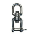 thumbnail image 1 of US STAINLESS Stainless Steel 316 Anchor Swivel Eye and Jaw 10mm or 3/8" Marine Grade, 1 of 1