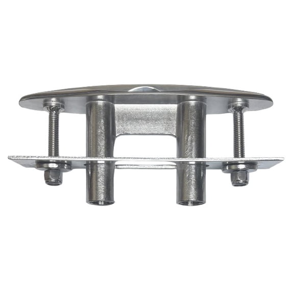 US STAINLESS Stainless Steel 316 Flush Pull Up Cleat 8"