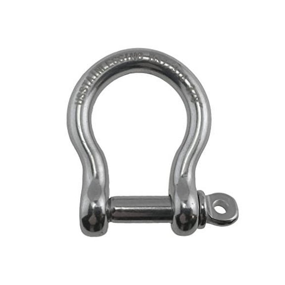 US STAINLESS Stainless Steel 316 Forged Bow Shackle (3/8" 10mm Forged Bow Shackle)