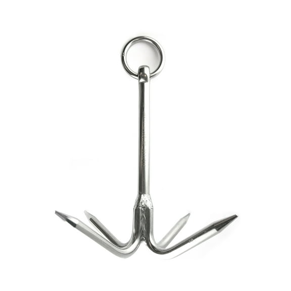 US STAINLESS Stainless Steel 316 Hook Anchor 12.5" (315mm) Marine Grade Grapple Grappling Hook