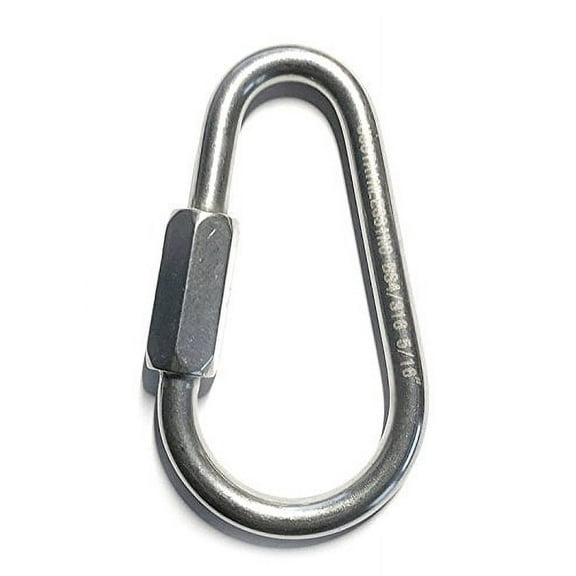 US STAINLESS Stainless Steel 316 Pear Shape Quick Link 5/16" (8mm) Marine Grade