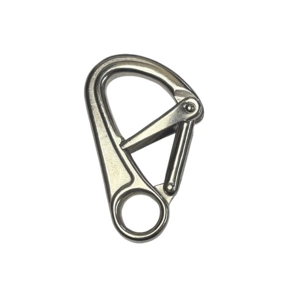 US STAINLESS Stainless Steel 316 Safety Hook Double Locking 3/4" (19mm)