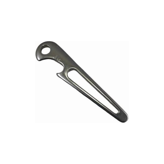 US STAINLESS Stainless Steel 316 Shackle Key with Bottle Opener Sailor Tool Screw Driver