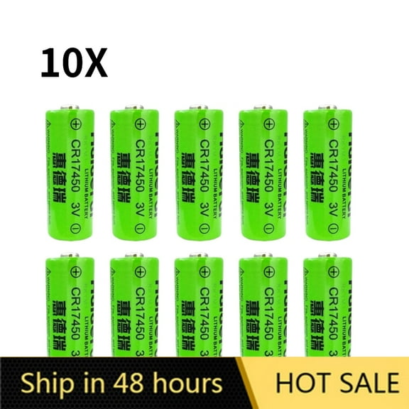 US STOCK 10PCS 3.0V CR17450 Battery 2500mAh Non-rechargeable Li-ion Battery Brand New