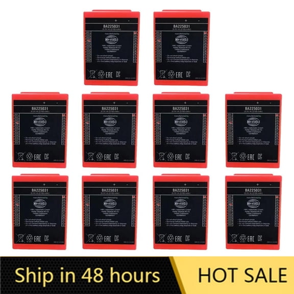 US STOCK 10PCS 6V 2100mAh BA225031 BA225030 Rechargeable Ni-Mh Battery for HBC Crane Remote