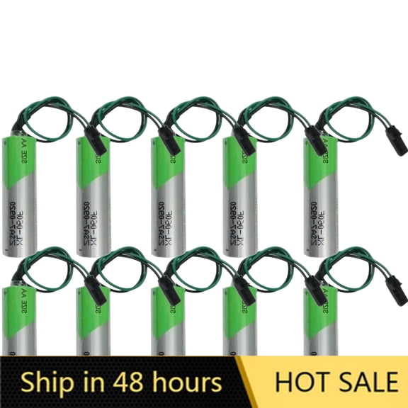 US STOCK 10PCS XL-060F 3.6V 2400MAH AA Battery with Black Plug Non-Rechargeable Brand New