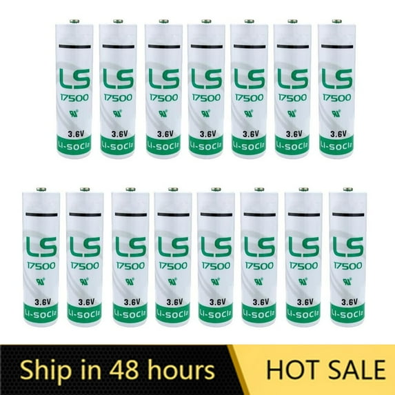 US STOCK 15PCS 3.6V 3600mAh LS17500 Non-Rechargeable Lithium Battery LS 17500 Battery